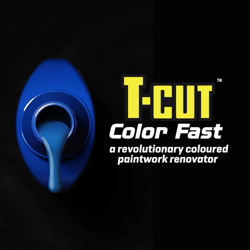 T-Cut Dark Blue Scratch Remover Color Fast Paintwork Restorer Car Polish - 17 Fl Oz 13 Colours Available - Image 4